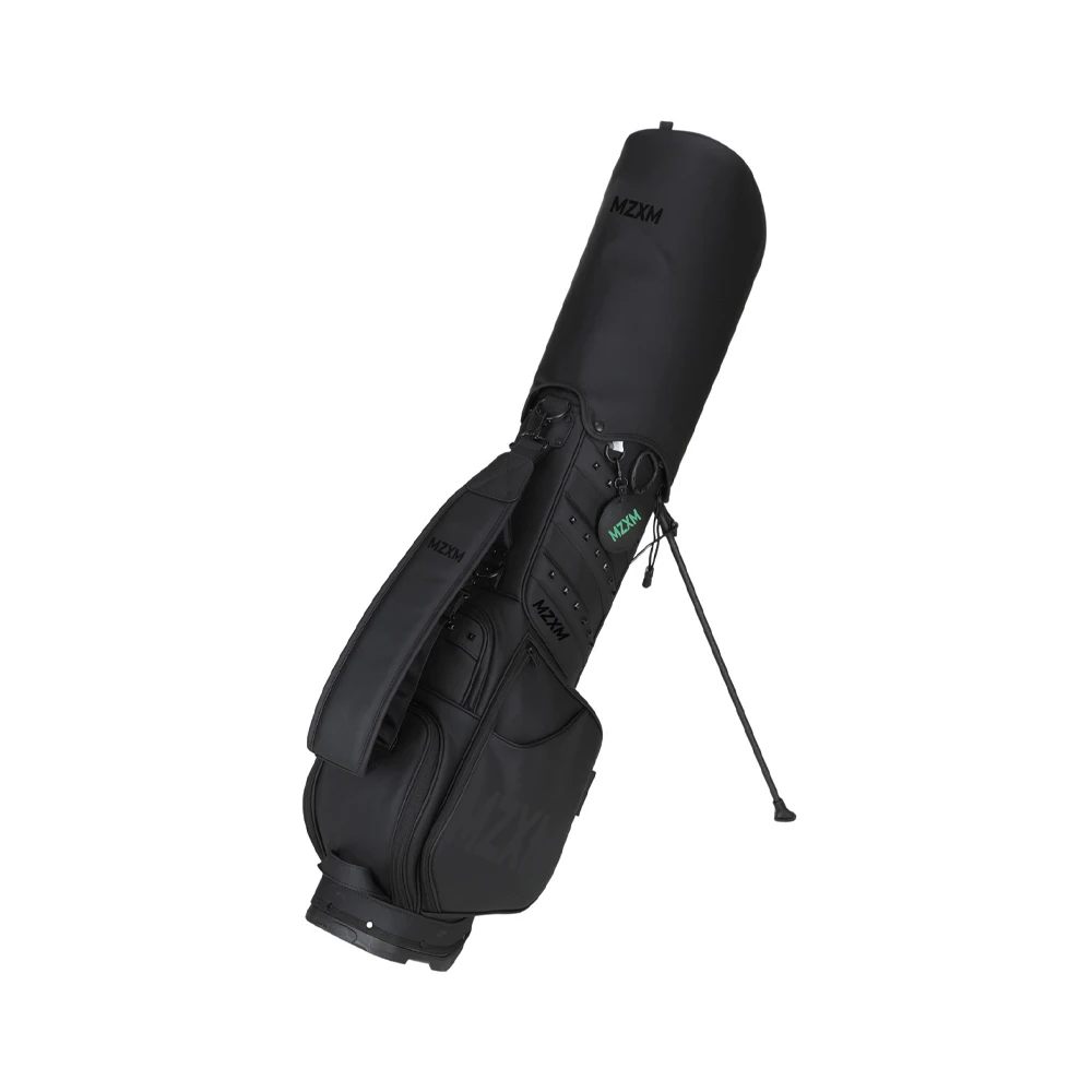 Bolsa de Club de Golf para hombre, bolsa de cuero PU impermeable, Color negro, protección ultraligera, artículo interior de forma segura, 2024