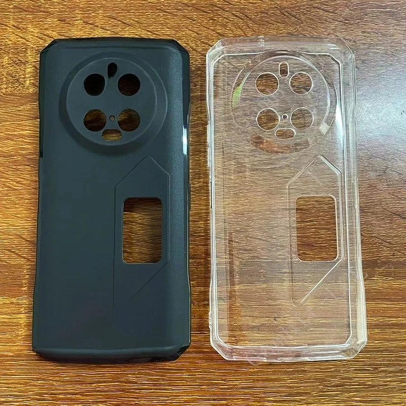 Etui zapobiegające upadkom dla Doogee V40 Pro V40Pro 6,78 "2024 miękkiego silikonu TPU oryginalna, odporna na wstrząsy tylna pokrywa na DoogeeV40Pro — zdjęcie 2