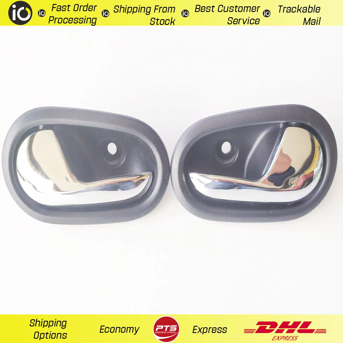 Door interior Opening Handle Chrome Right or Left For Symbol 2013- Model 806717698R 826724918R Fast Shipping From Warehouse