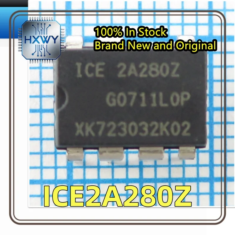 (10/50 Pieces) ICE2A280Z 2A280Z DIP-7 Power Management Integrated Circuit Factory Wholesale Cheap Electronic Component Fast