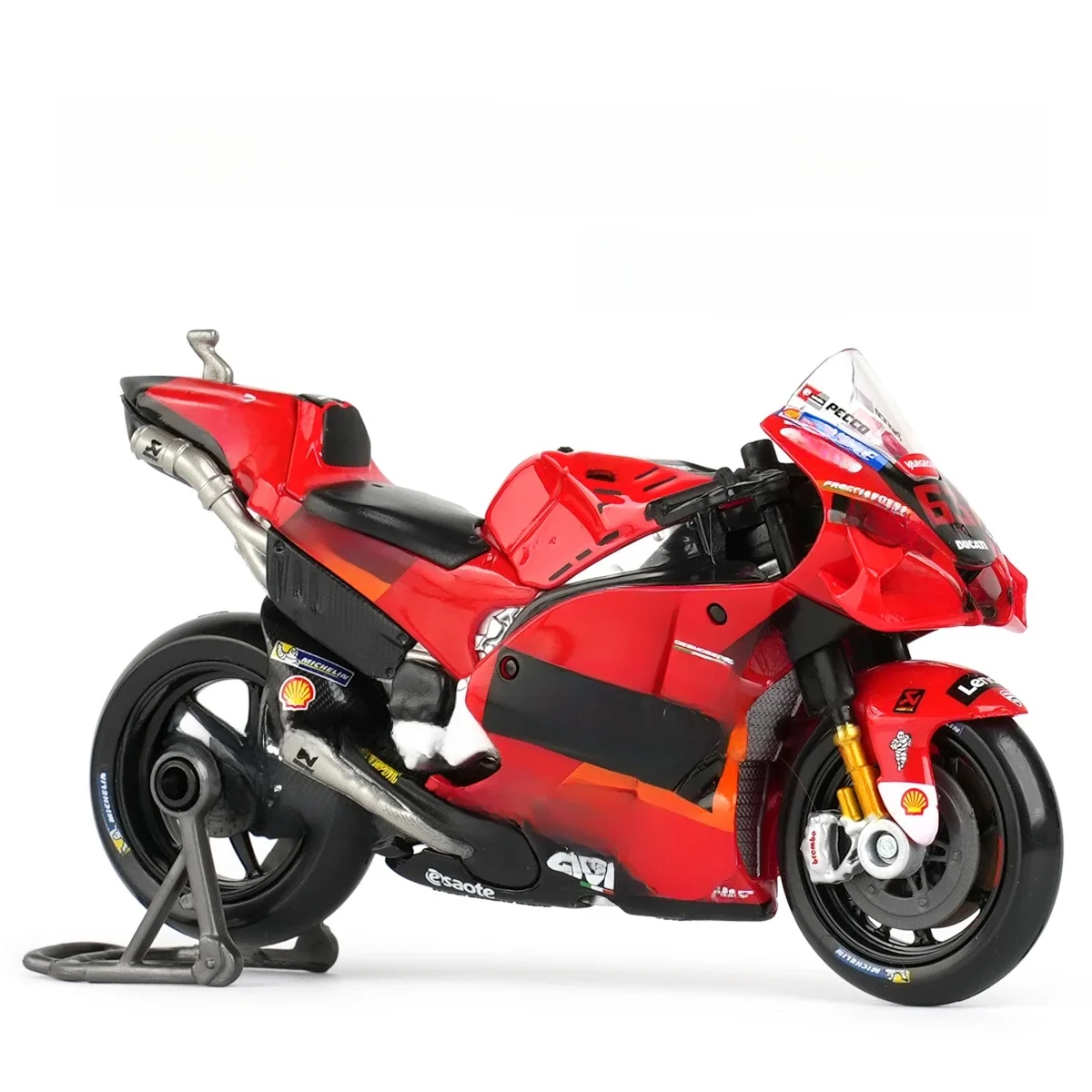 Maisto 1:18 2022 GP Racing Ducati Lenovo Team véhicules moulés sous pression modèle de moto à collectionner jouets
