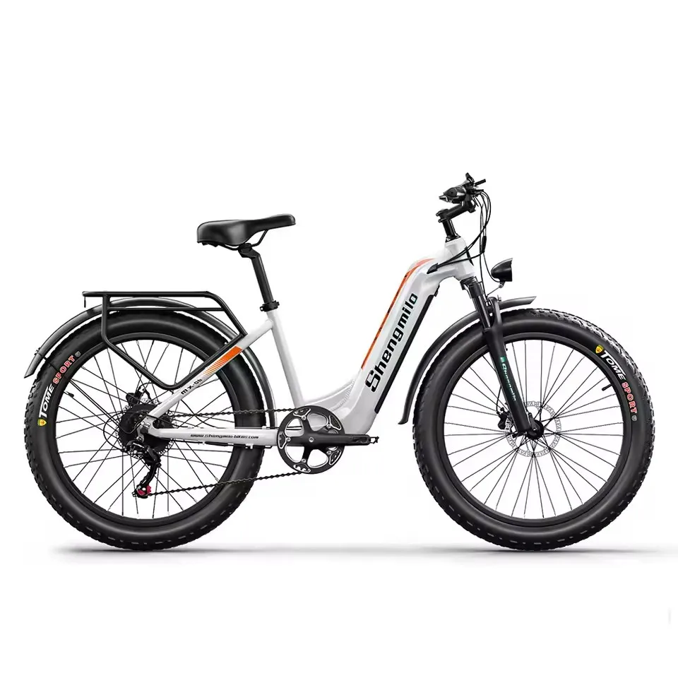 MX06 Electric Bike 1000W Urban Bicycle Fat bike electric 26 E-bike 48V17.5AH Battery Adult mountain bike