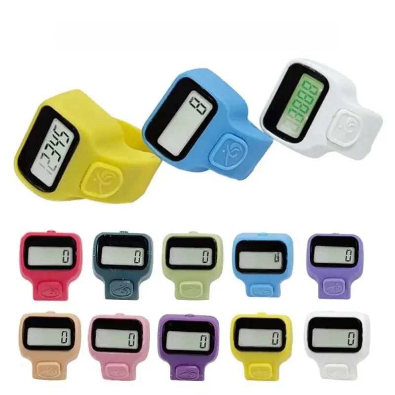 Compteur électronique de comptage, conception unique, mini anneau, outil de question électronique, compteur de personnes facile à utiliser