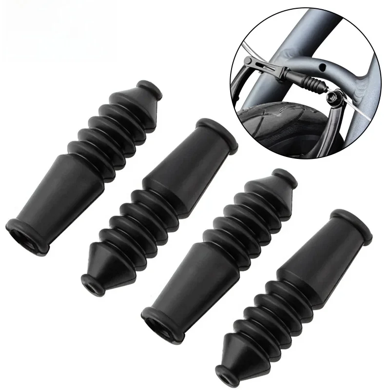 AliExpress MUQZI 10pcs V Brake Cable Rubber Boot Protective Bike Brake Line Cable Rubber Dust Waterproof Protection Boot V-Brake Sleeve