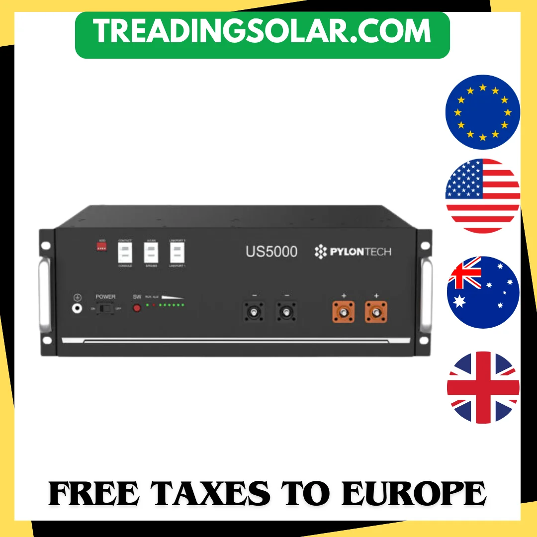 Pylontech US5000 4.8kWh Battery 48V