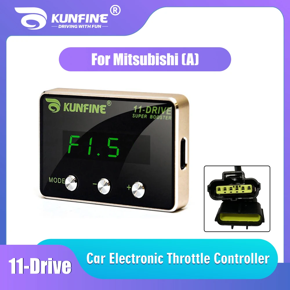 Car Electronic Throttle Controller Racing Accelerator Potent Booster For Mitsubishi (A) Tuning Parts Accessory