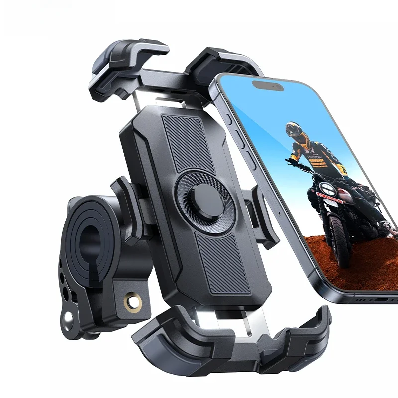 AliExpress Joyroom Motorcycle Phone Mount Upgrade Bike Phone Holder Ultra-Stable Bicycle Phone Mount Handlebar Cell Phone Clamp JR-ZS398