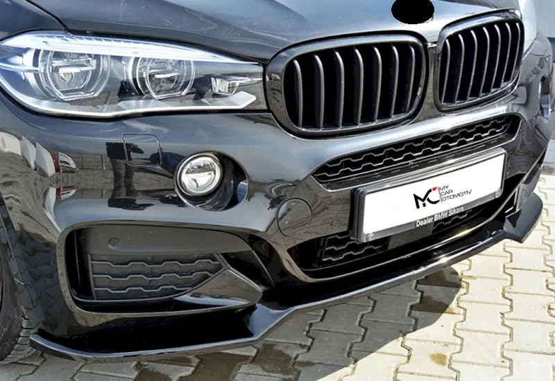 Labio de parachoques delantero Max Design para BMW F16 2014 + serie X6, divisor de parachoques delantero, calidad M, accesorios de coche deportivo,