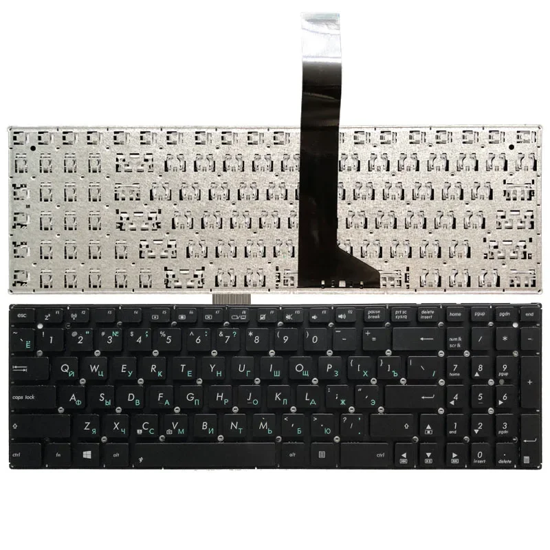Nowy Laptop rosyjska klawiatura dla ASUS X550 X550C X501 X502 K550 A550 Y581 X550V X550VC F501 F501A F501U Y582 S550 D552C RU czarny — zdjęcie 2