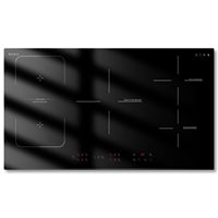 Karinear Induction Hob 5 Plates, Induction Installation 90 cm, Flex Zone for 39 cm, 7200 W, Boost, Pause, Safety Lock
