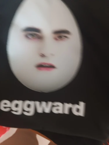 Hot Twilight Eggward Funny Meme T Shirt Edward Cullen Parody Humor Tshirt Men Women Casual Cotton Short Sleeve T-shirt Tops photo review