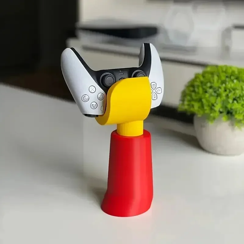Contrôleur de jeu créatif imprimé en 3D, Support en plastique, décoration de bureau pour la maison, Support de manette de jeu, présentoir pour PS4 PS5 XBOX LEGO