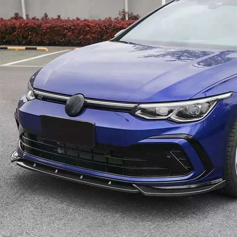 Przednie osłony podbródka w stylu Maxton do VW Golf MK8 Golf 8 GTI GTD GTE R-Line TDI TSI 2020-2024 Przedni zderzak Spoiler Splitter — zdjęcie 2
