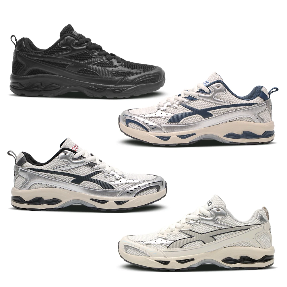 Kafalo Herren- und Damen-Turnschuhe, gepolsterte Schuhe, Laufschuhe, Retro-Mesh-Sportschuhe, Ca006