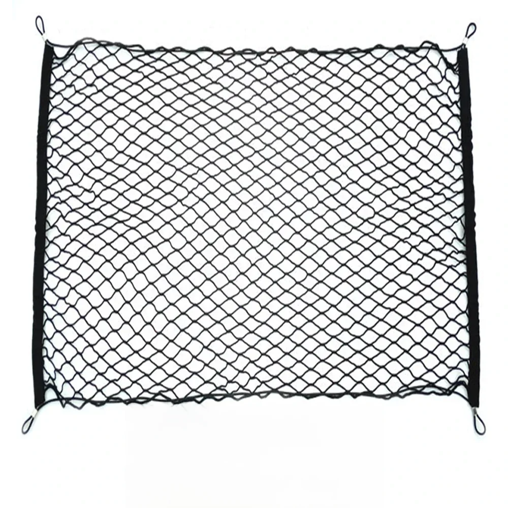 Universele kofferbaknet Elastisch bagagenet Cargo Organizer Opslag Nylon gaasnetten Rekbaar auto-interieur Mesh Netwerkzak - afbeelding 2