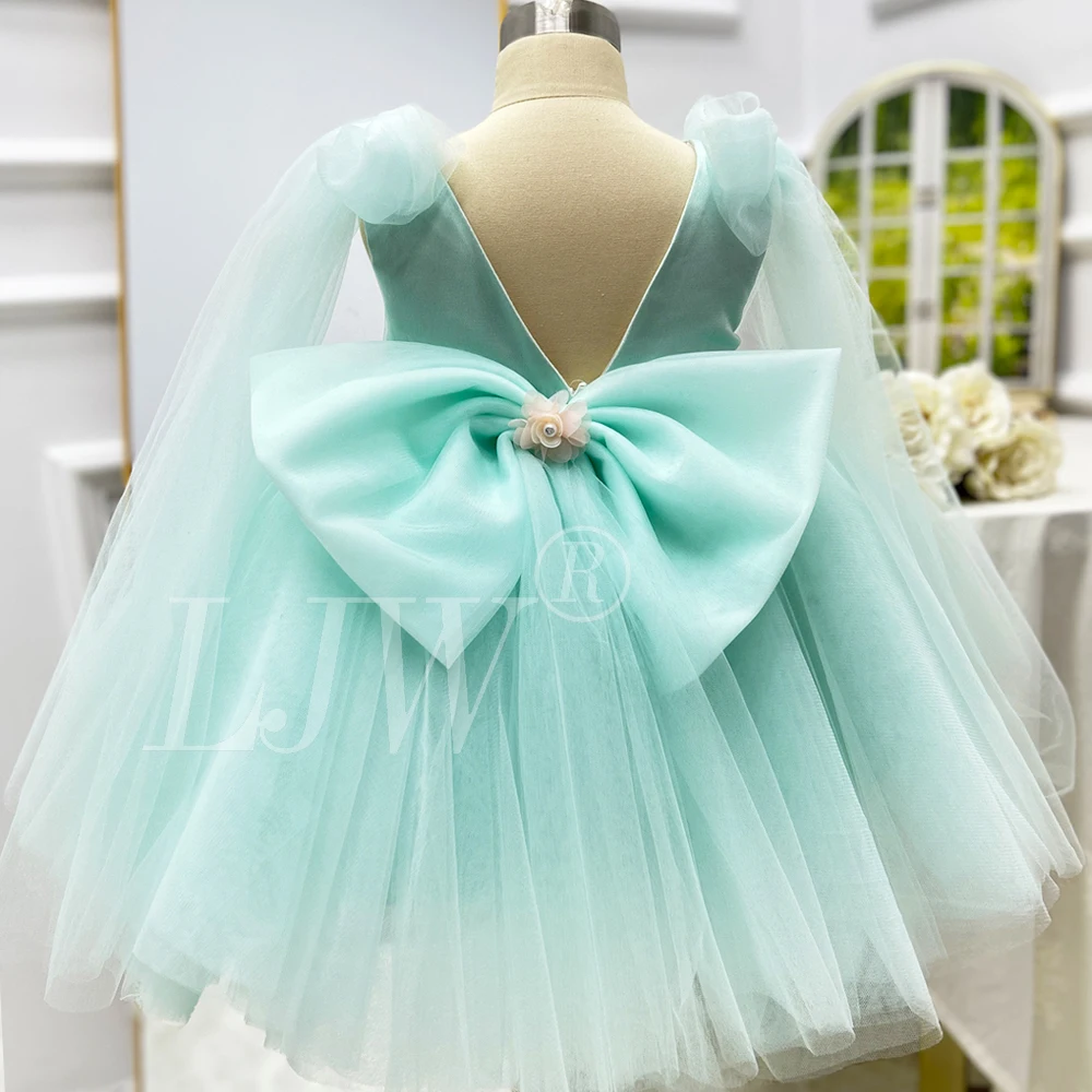 Robe de princesse Lolita à fleurs et perles pour filles, tenue moelleuse avec ailes de papillon, Costume de spectacle pour fête d'anniversaire et de carnaval, nouvelle collection 2025