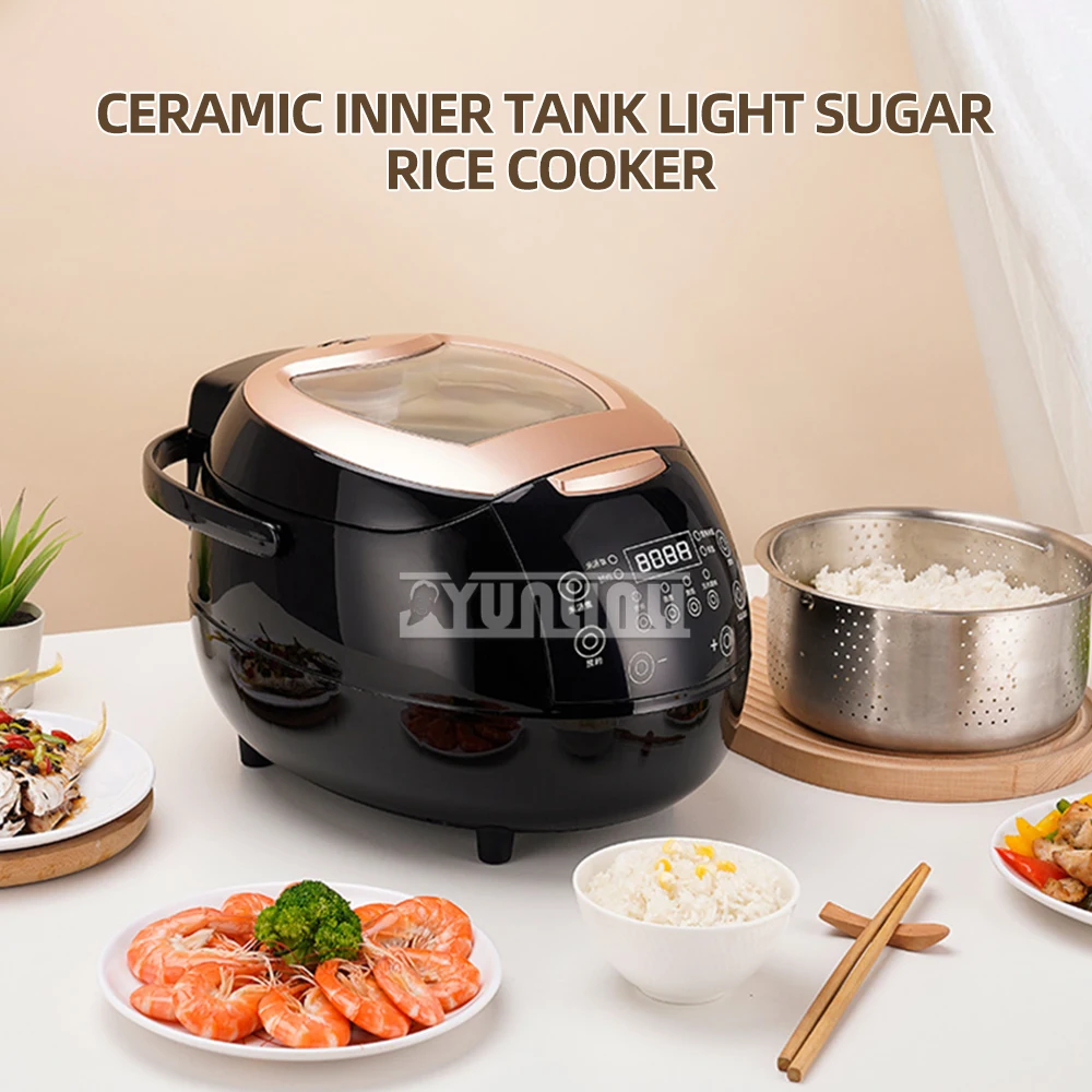 5L Large Capacity Multifunctional Rice Cooker Multifunctional Ceramic Inner Pot Rice Cooker