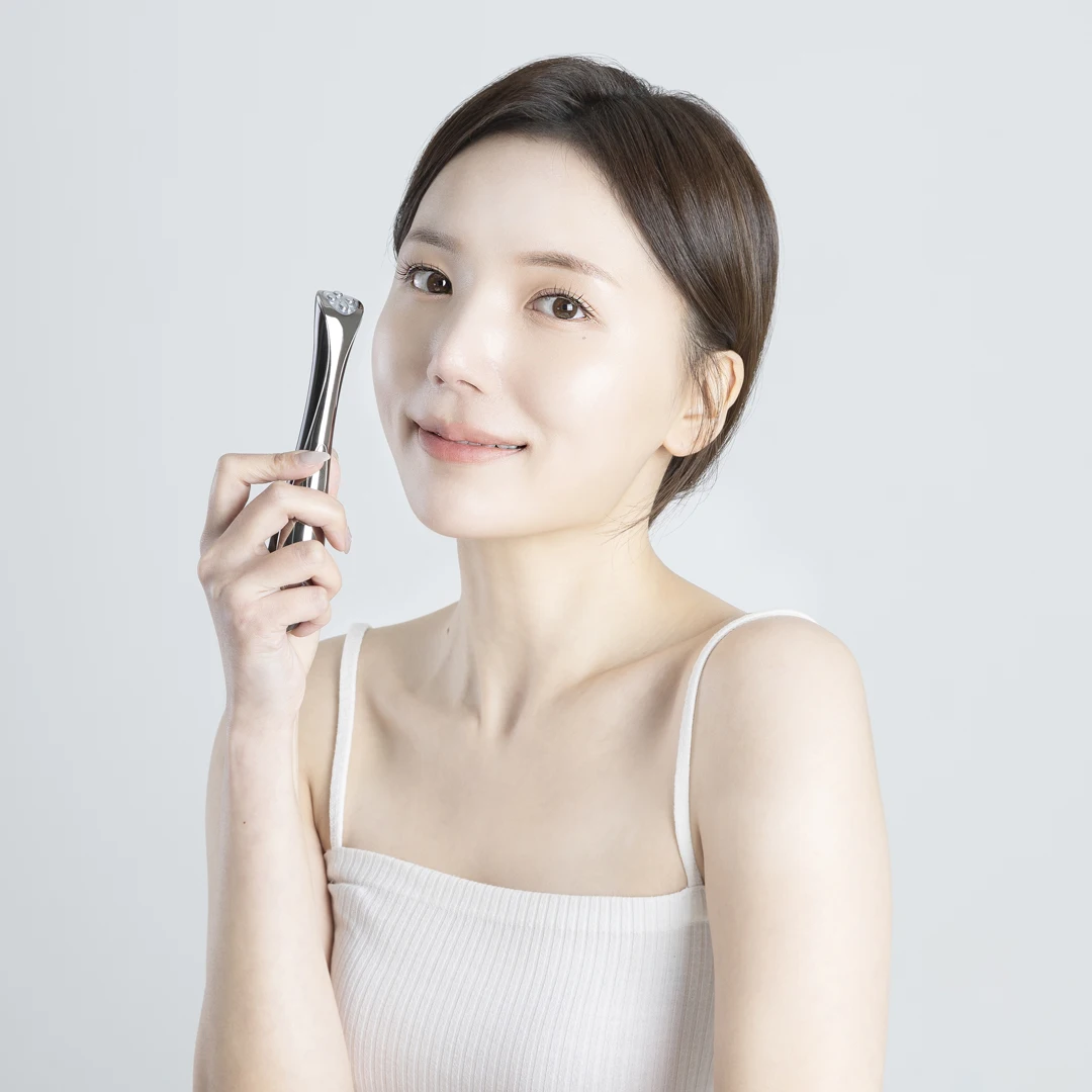 جهاز تدليك العين عالي التردد 1 ميجا هرتز للعناية بالعين كلفاني Ems للعناية بالبشرة تحت العين #5