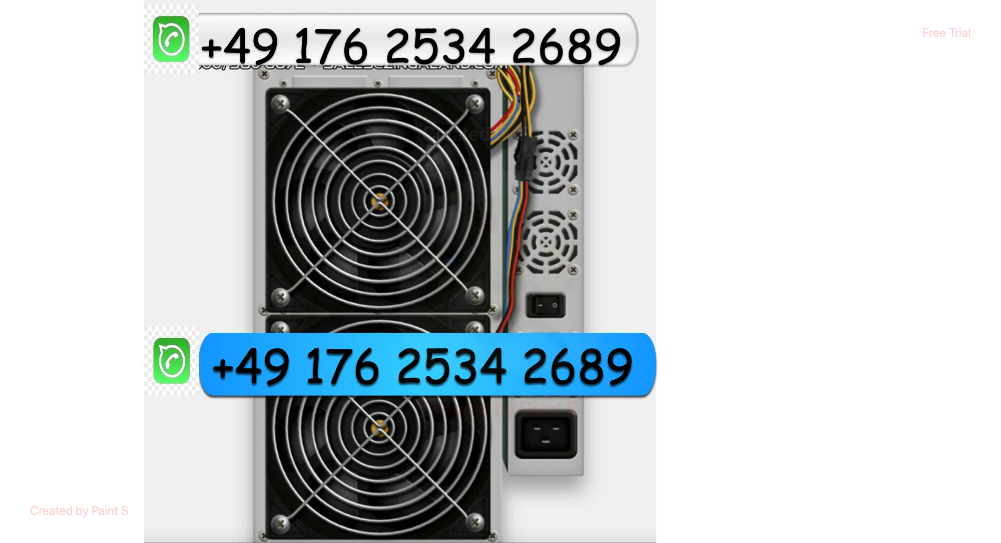 

Х! СОВЕРШЕННОЕ ПРЕДЛОЖЕНИЕ НА ПОДЛИННЫЙ новый блок питания Antminer AL1 Pro 16,6 TH/s 3730 Вт (ALPH) и шнур в комплекте