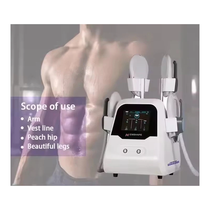 Portable  Body Sculpting Machine Slimming 2 Handles Electric Muscle Stimulator Losing Weight Cellulite Remove Massage