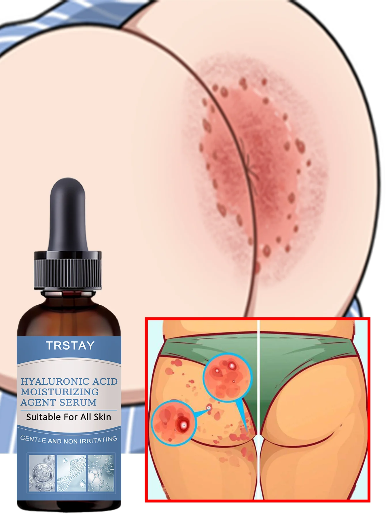 Unscented Gentle Body Moisturizing Oil with Vitamin E Repairs Dryness Dullness for Soft Smooth Skin Hydrating Nourishing Formula - Image 2