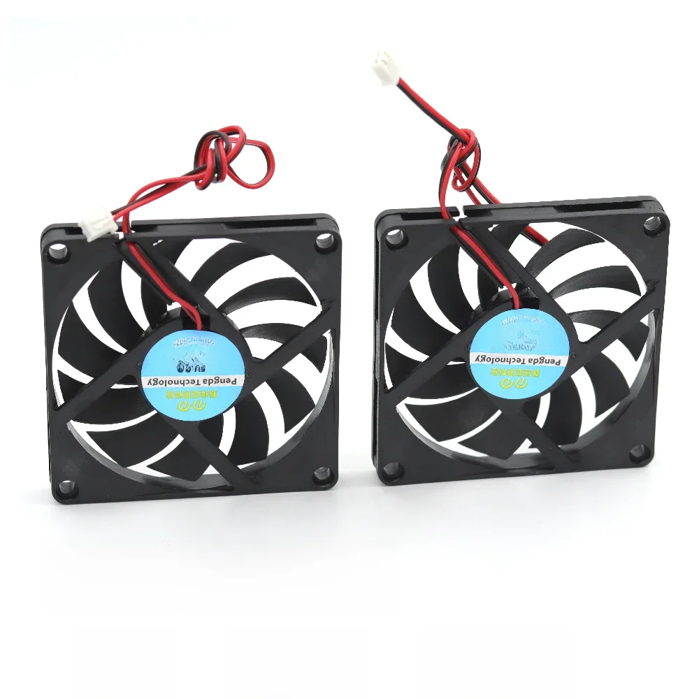 3d wentylator drukarki 8010 2 piny 80mm 80x80x10mm 8cm karta graficzna DC 5V / 12V 24V 2P 1 sztuk — zdjęcie 2