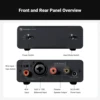 Fosi オーディオ V3 モノラルパワーアンプ TPA3255 240 ワットサブウーファーアンプ PFFB クラス D ミニ HIFI アンプ家庭用 6