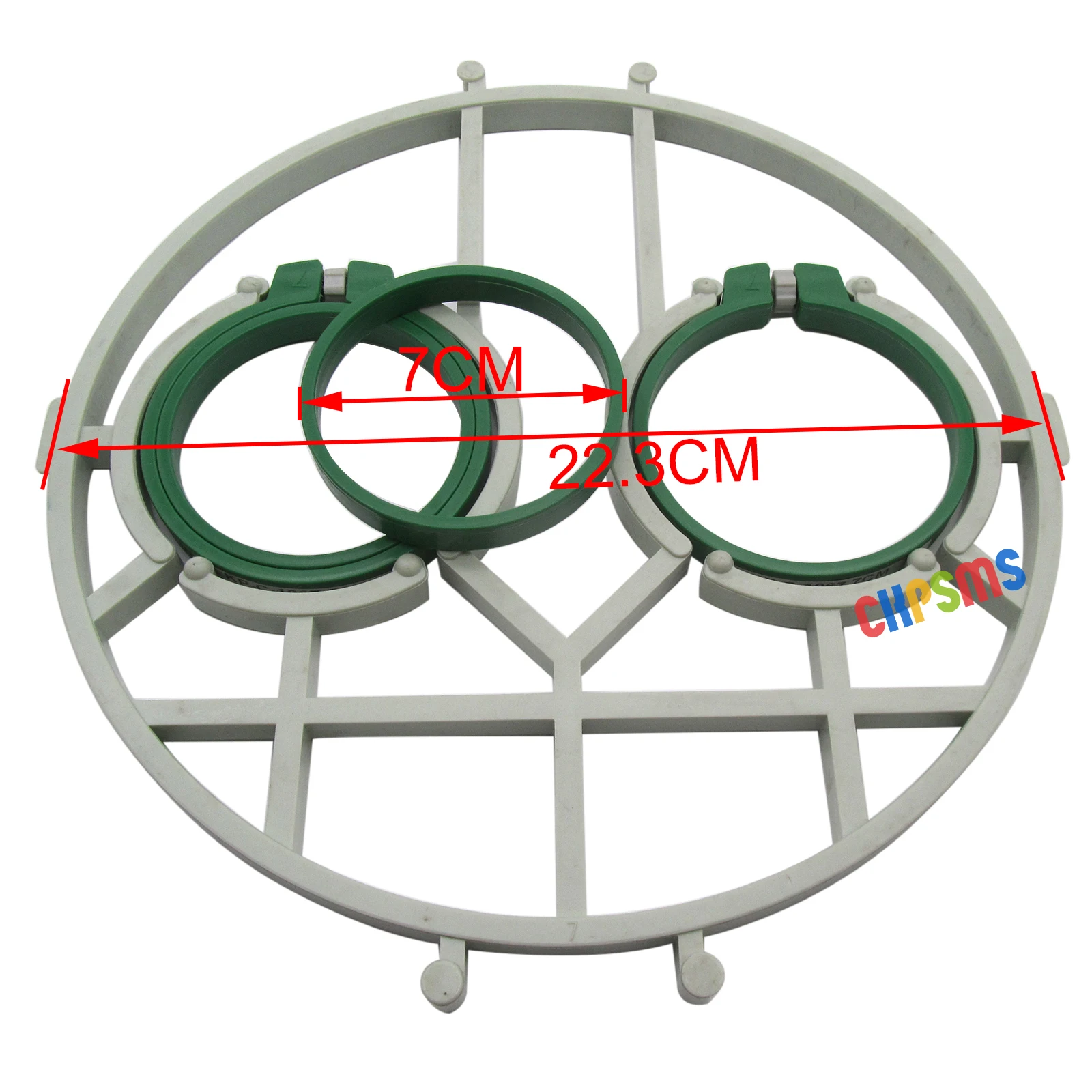 # Embroidery hoop-3 Embroidery Hoop compatibile con Brother SE400 SE425 PE500 Innov-is 500D 900D 950D nuovo