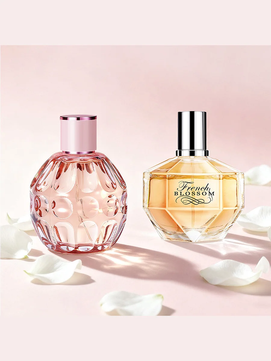 Zestaw perfum dla kobiet 2PACK/200ML |   Owoce, delikatne i kwiatowe zapachy orientalne |   Odzież codzienna i na specjalne okazje