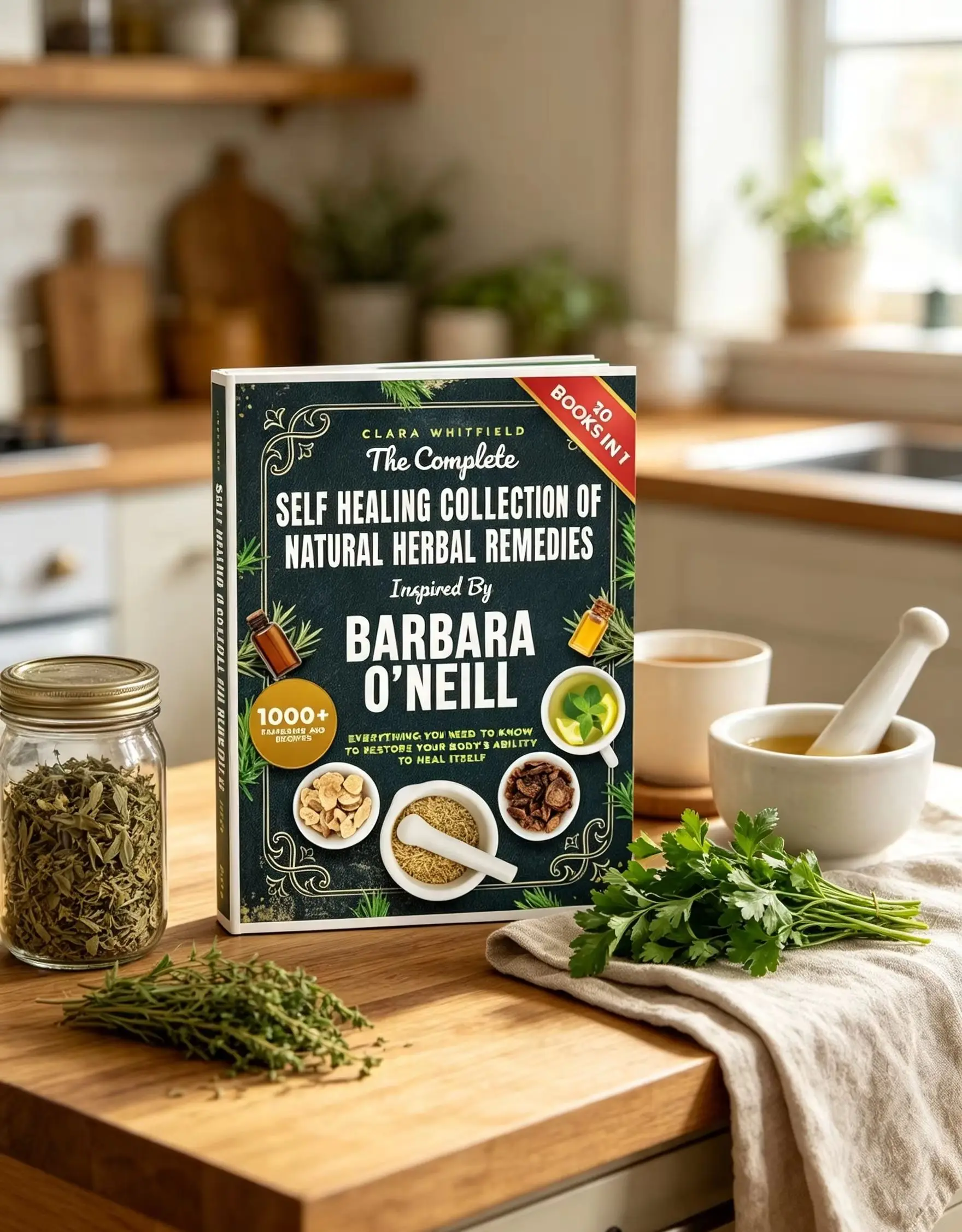 Natural Botanical Recipes Collection English Paperback Book, Herbal Reference Guide With 1000+ Formulas For Plant Lovers