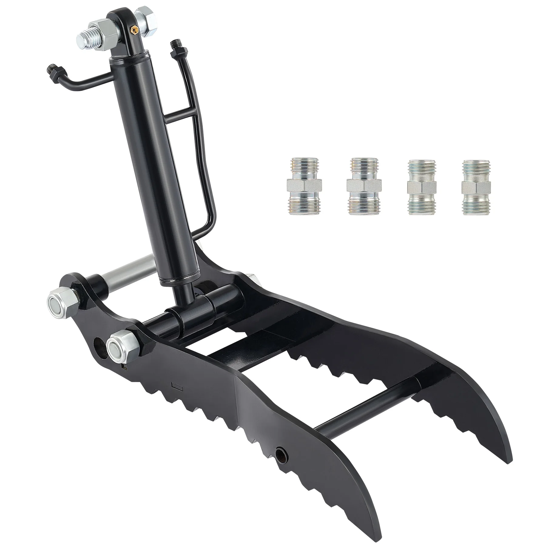 

Hydraulic Thumb Clip Mini Excavator Digger Attachment With Hydraulic Hoses