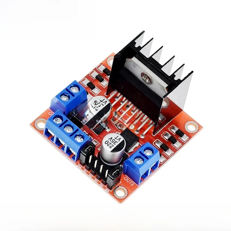 Module de carte de pilote L298N, moteur pas à pas L298, Robot de voiture intelligent, platine de prototypage Peltier haute puissance
