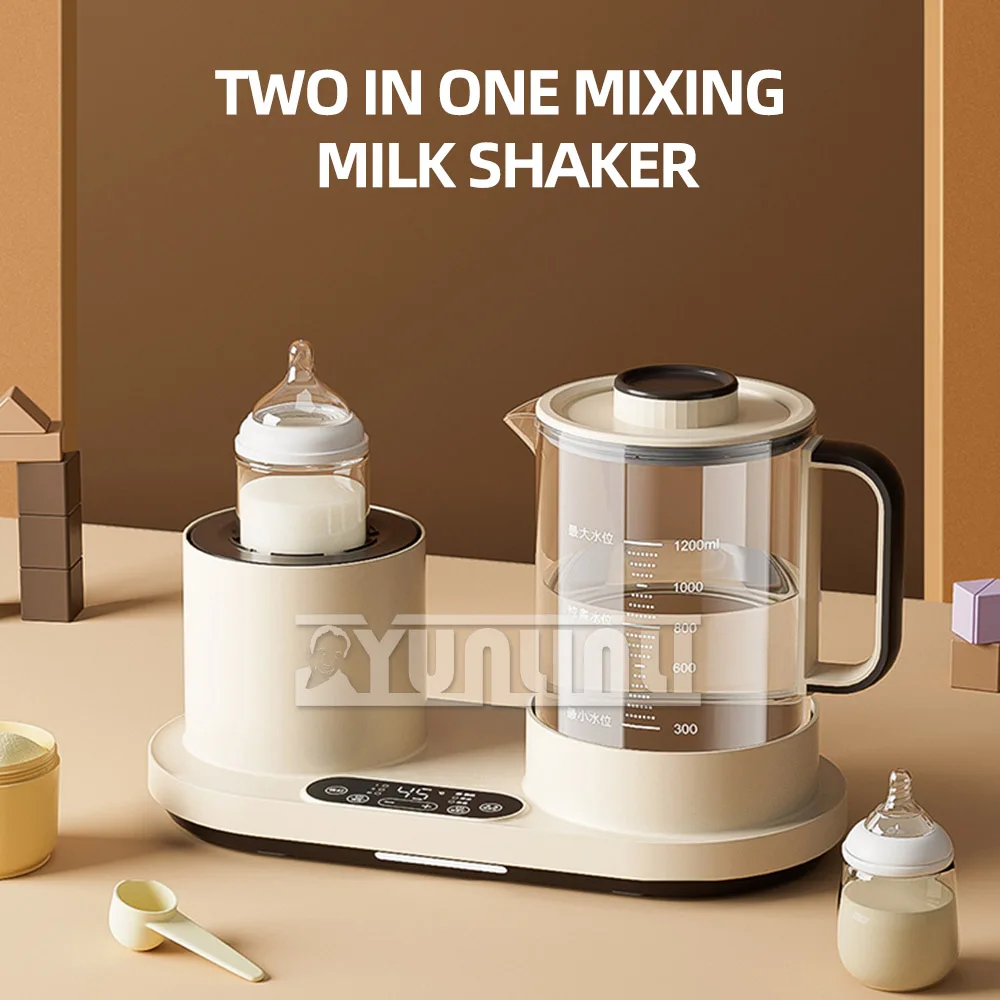 

2-in-1 Baby Brew Milk Powder Mixer,Household Intelligent Constant Temperature Shake Milk Device