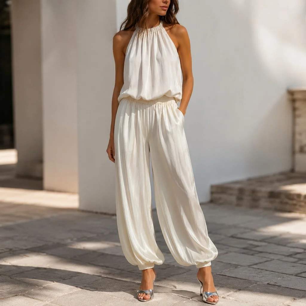 Slight Stretch Low Waist Pants Full Length Streetwear with Spring Regular Thickness Women Pants