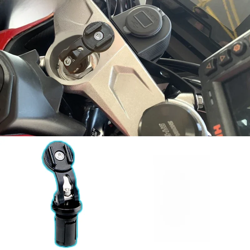 Dla Honda CBR650R nawigacja uchwyt na telefon komórkowy potrójne drzewo zacisk widelca uchwyt na mostek Motorrad motocykl stojak na telefon komórkowy wsparcie — zdjęcie produktu 7