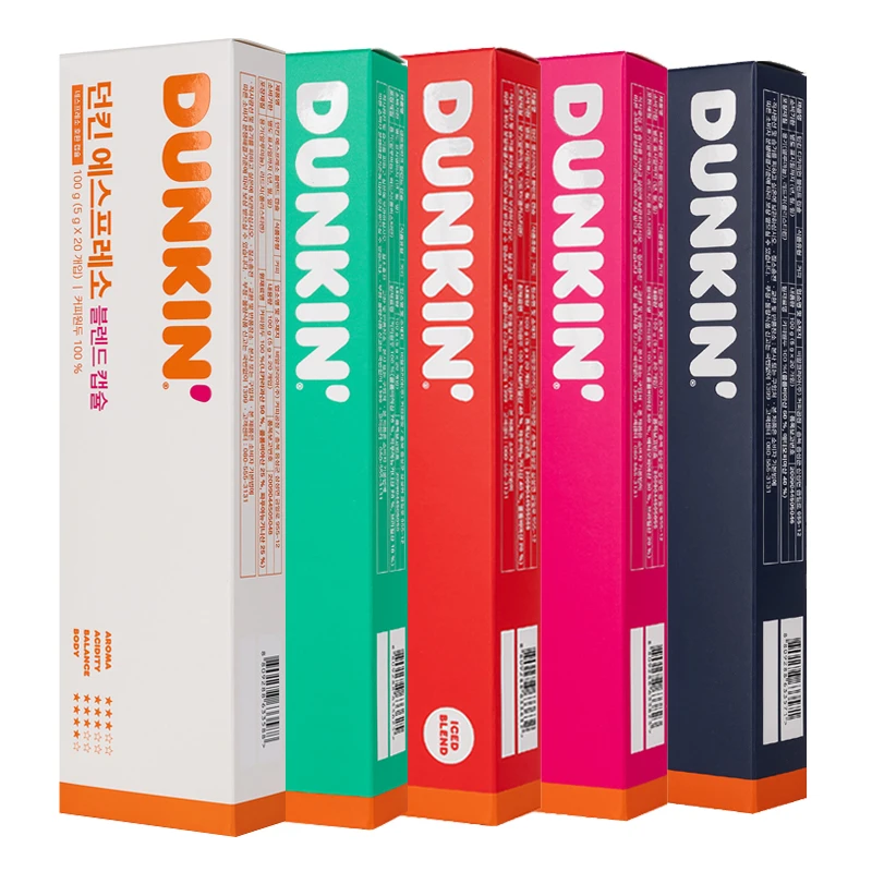 ♡♡Capsule coffee 5-piece set 100 pieces Nespreso compatible Dunkin