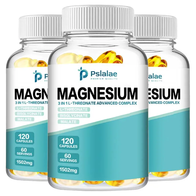 Magnesium L-Threonate - Brain Health, Supports Quality of Sleep, Supports Focus, Memory & Learning - 120 Capsules