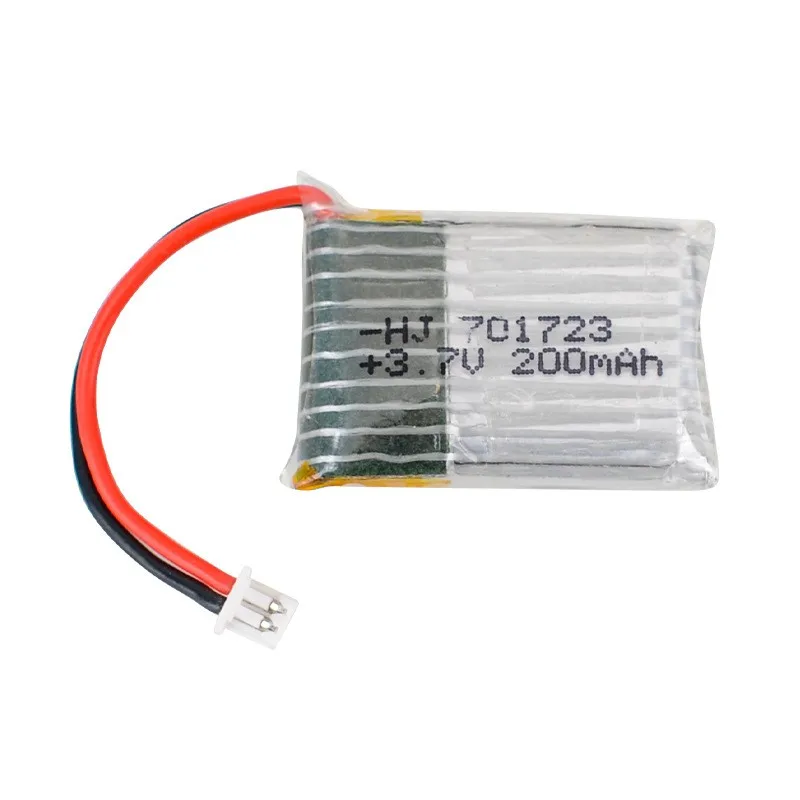 buy more will cheap Factory sales 3.7V 200MAH suitable for H8 H36 H20 X902 four axis aircraft model battery 701723