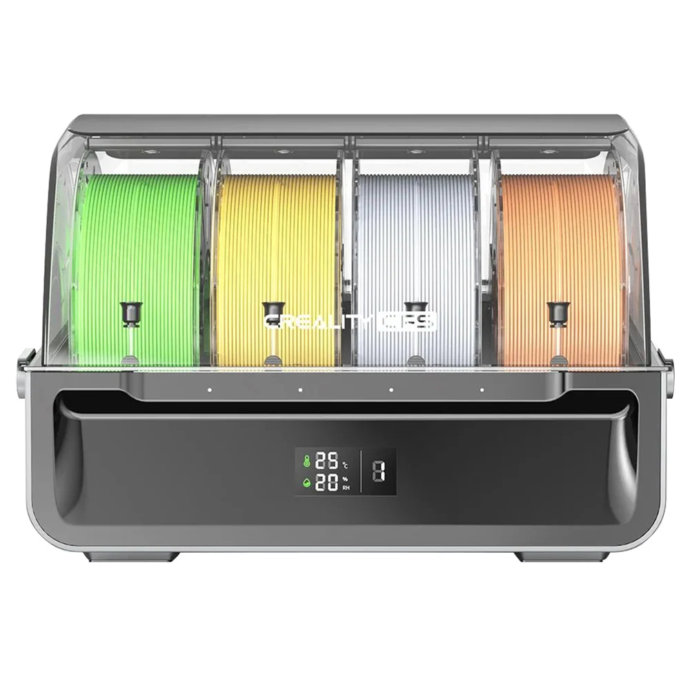 Creality CFS-filamentsysteem, vochtbestendige filamentopslag, ondersteunt 4 parallelle apparaten, 16 kleuren printen voor Creality K2 Plus