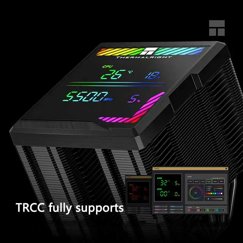 Thermalright Peerless Assassin 140 Digital Tower Cooler Dual Tower Dual Fan Air Cooling Radiator 6x6mm Heat Pipe AGHP GEN5.0