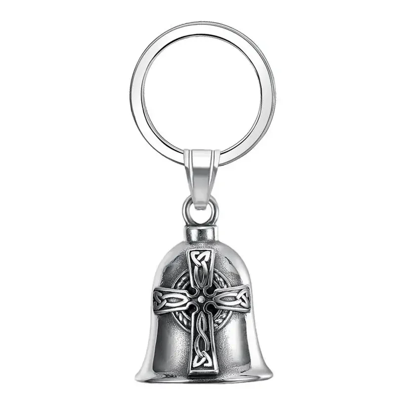 AliExpress Vintage Lucky Motorcycle Bell Ornament Riding Bell Necklace Hanger Charm For Motorcycle Cycling