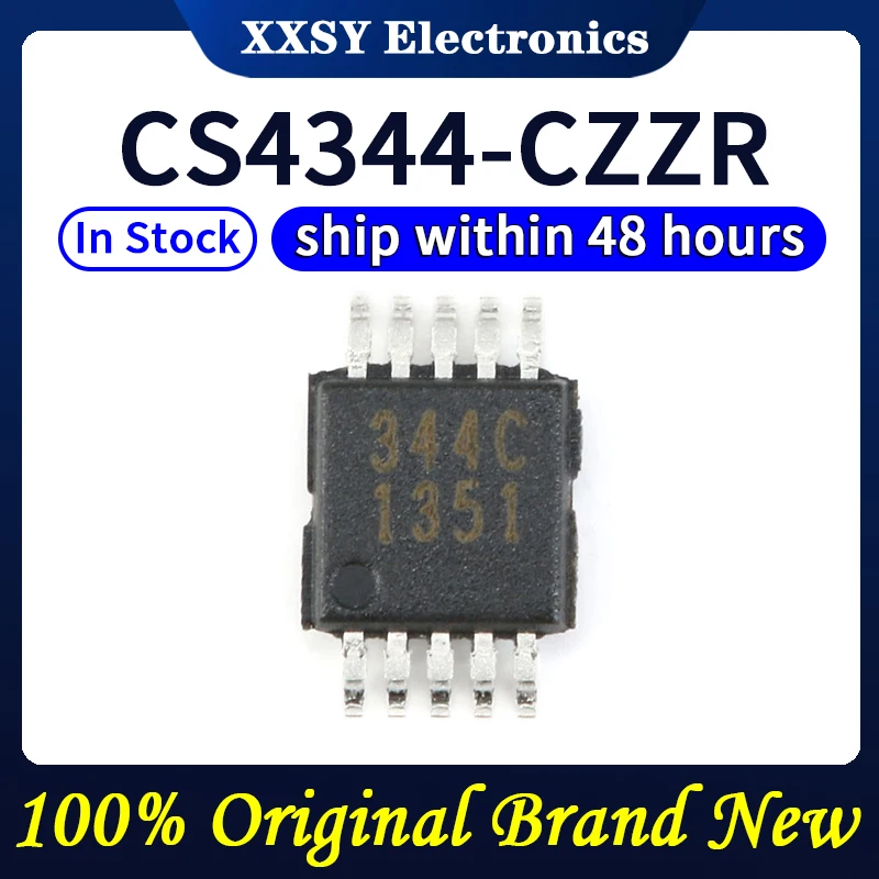 CS4344-CZZR TSSOP10 344C, 100% original, novo