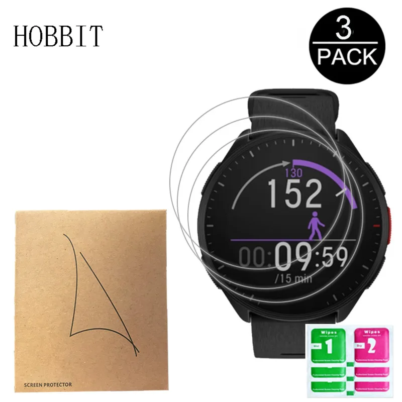 3 pezzi protezione schermo in TPU per Polar Pacer Pro SmartWatch orologio impermeabile pellicola protettiva idraulica non in vetro per Polar Pacer