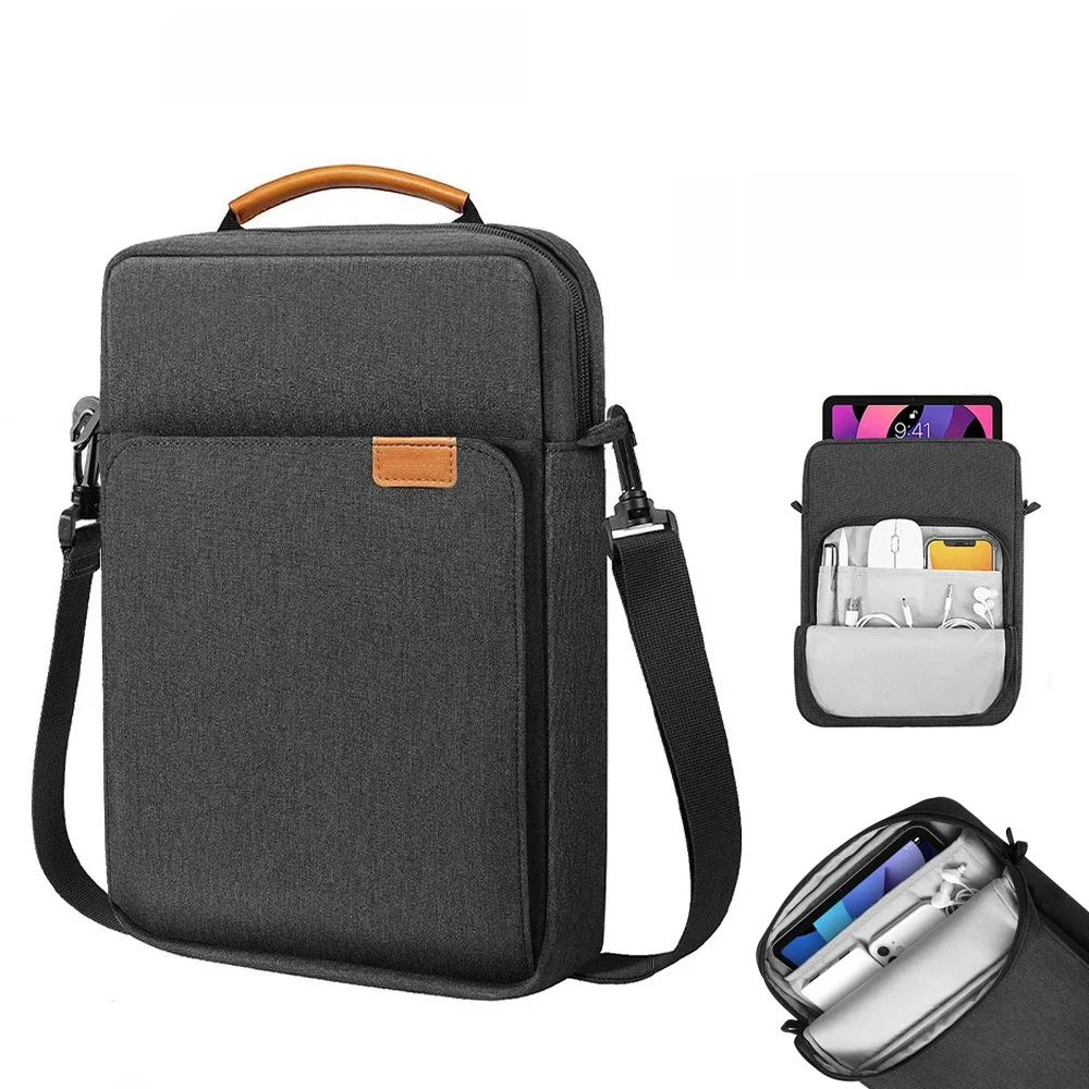 Torba na ramię na MacBook Air 13 Etui M4 M3 M2 M1 13,6 cala Torba na laptopa na iPad Air 5 13 Pro 12,9 11 10 generacji A16 S9 8 7 Plus Torba — zdjęcie 2