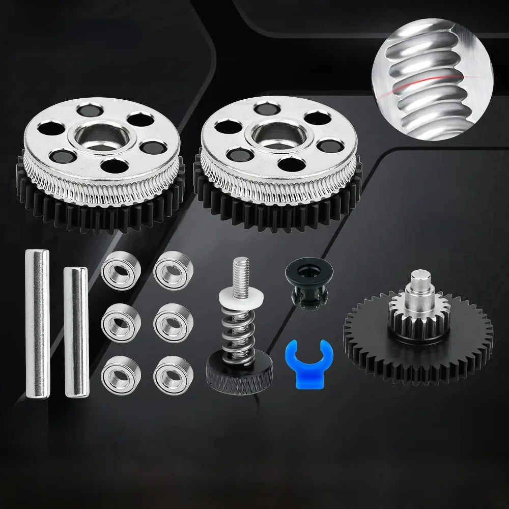 Wytłaczarka metalowa Hgx Lite Extruder2.0 Stal hartowana Redukcja spiralna Zestaw podwójnych biegów Akcesoria do drukarek 3D Części do drukarek 3D — zdjęcie produktu 7