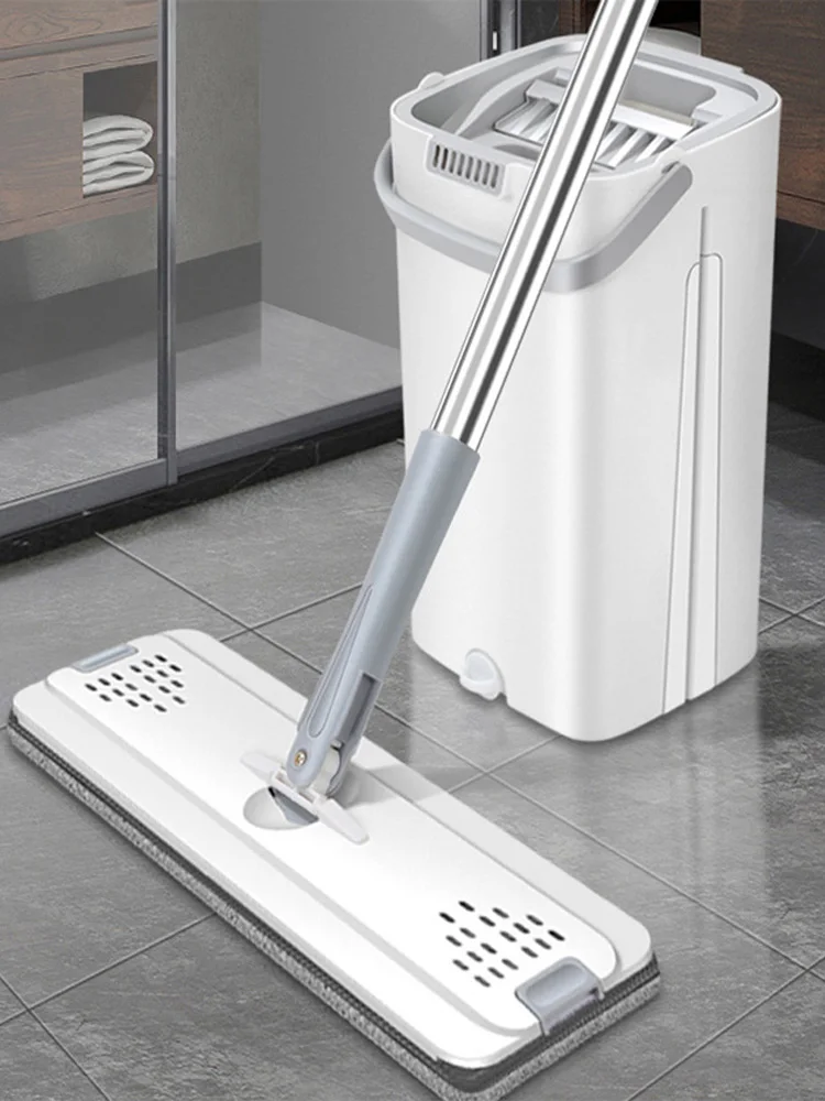 Trapeador Y Cubo Con Juego De Escurridor 1 Trapeado Mopa Mop