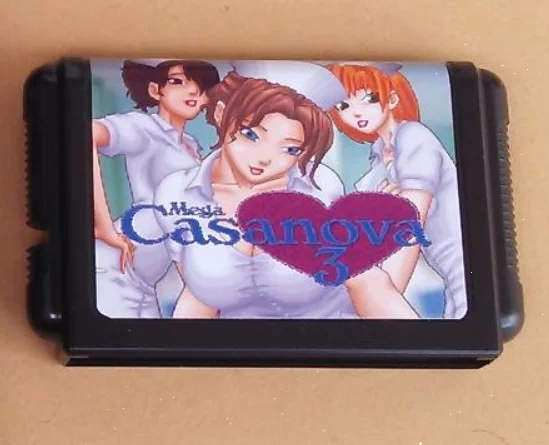 Mega Casanova 3 v1.0 Mega Drive / Genesis system 16Bit Game Card