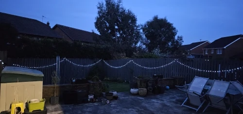 5-22M Solar String Lights Outdoor 200 Led Crystal Globe Lights Waterproof Solar Festoon Fairy Light For Garden Christmas Decor photo review