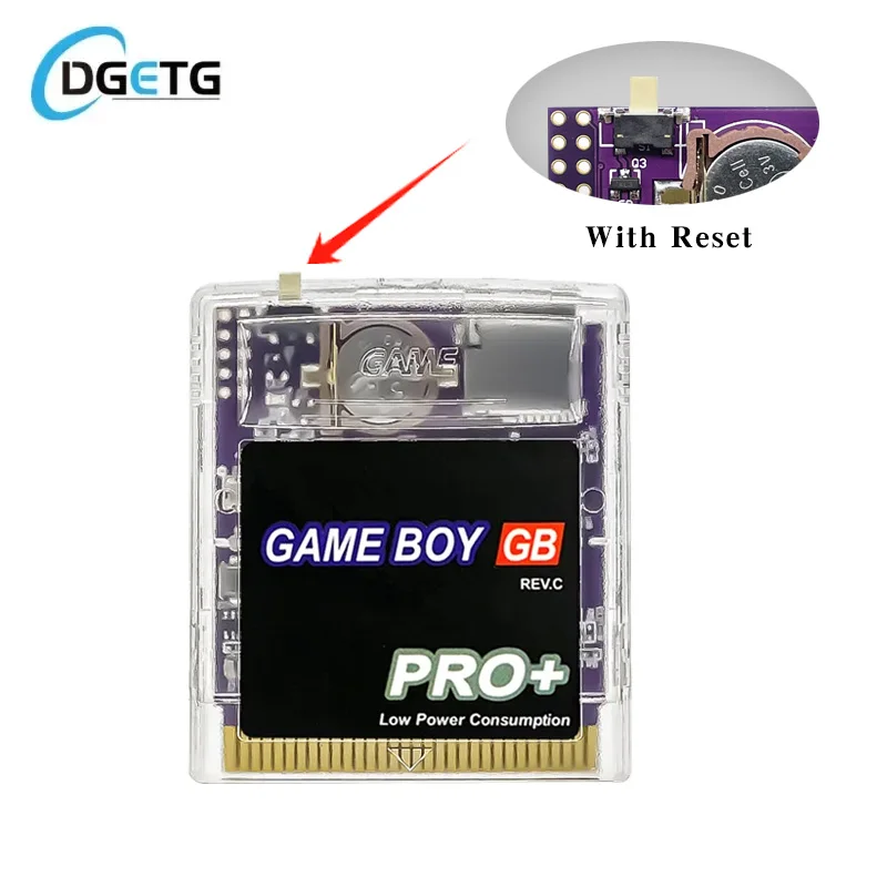 Everdrive-cartucho de juego Gameboy Color para GB, GBC, GBA, SP, 2000 en 1, compatible con GB OS, versión V4