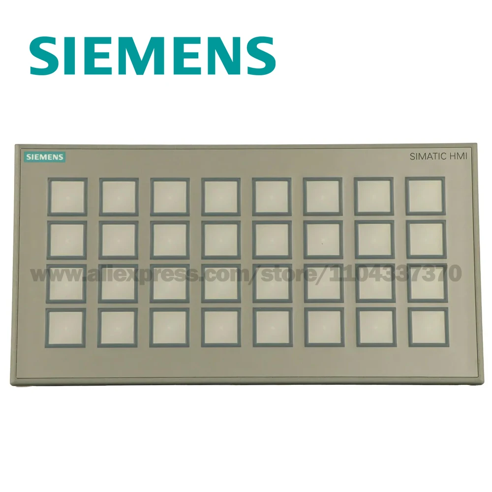 SIEMENS SIMATIC HMI KP32F 32 مفتاحًا قصيرًا مع مصابيح LED متعددة الألوان، واجهات PROFINET مع PROFIsafe 6AV3688-3EH47-0AX0